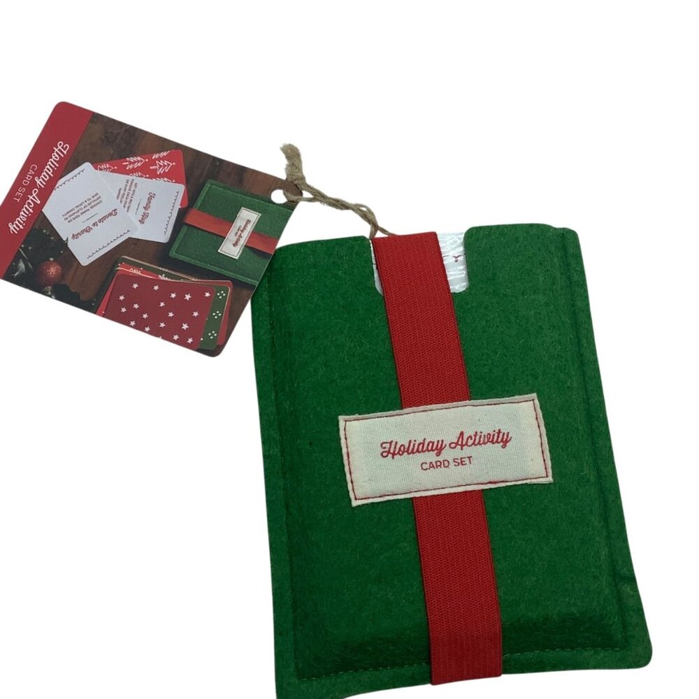 Holiday Activity Card Set Demdaco Christmas Family Game Interactive Prompts NWT